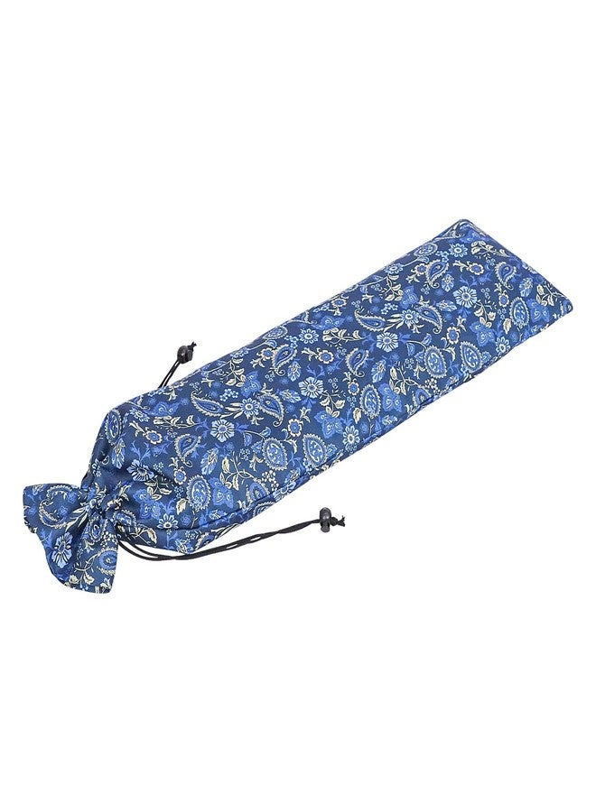 Jongyance Blue Protective Sleeve for Mahjong Racks & Pushers, American Mah-Jongg Accessory, Printed Drawstring Bag 23.6”(Empty Bag Only - Image 3